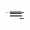 Концентратор Vention USB-C 9-in-1 HDMI 60Hz + 2xUSB 3.0 + RJ45 + SD/TF + 3.5mm + PD 100W (TGVHB) - Image 2