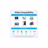 Концентратор Vention USB-C 9-in-1 HDMI 60Hz + 2xUSB 3.0 + RJ45 + SD/TF + 3.5mm + PD 100W (TGVHB) - Image 8