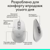Мышка Logitech Signature Comfort Plus M850L Wireless/USB-C Off-White (910-007716) - Image 4