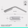 Мышка Logitech Mobi Fold Bluetooth Off-White (910-007631) - Image 10