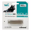 Накопичувач SSD USB 3.2 512GB Wolf Wibrand (WIEXSSD/WO512GB) - Image 5