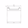 Батарея до ДБЖ CSB 12В 12 Аг (GPL12120 F2) - Image 3