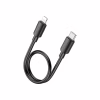 Дата кабель USB-C to Lightning 0.25m Hyper PD X96 black HOCO (6942007609364) - Image 2