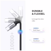 Дата кабель USB-C to USB-C 0.5m 3A 60W US261 black/gray Ugreen (50149) - Image 5