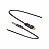 Кабель мультимедийный USB-C to 3.5mm M 1.2m black Baseus (CAM01-01) - Image 2