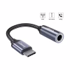 Перехідник USB-C M to 3.5mm F 0.12m gray Essager (EZJE01-0G) - Image 2
