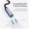 Переходник USB-C M to 3.5mm F 0.12m gray Essager (EZJE01-0G) - Image 4