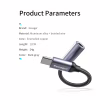 Переходник USB-C M to 3.5mm F 0.12m gray Essager (EZJE01-0G) - Image 5