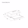 Вытяжка кухонная Pyramida TX 60 (750) R IX - Image 4