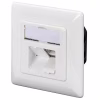 Комп'ютерна розетка Digitus 2xRJ45 STP, cat. 6, для відкритої проводки (DN-9006-N) - Image 2