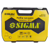 Набор инструментов Sigma насадок торцевых и с1/4" 1/2" 114шт CrV (6003781) - Image 10