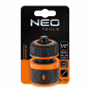 Коннектор для шланга Neo Tools для шланга 1/2", с аквастопом, двухкомпонентный (15-721) - Image 7