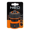 Коннектор для шланга Neo Tools для шланга 3/4", с аквастопом, двухкомпонентный (15-723) - Image 5