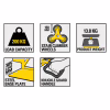 Тележка грузовая Stanley до 200кг, размер платформы 30.5х24см, вес 13,8кг (SXWT-HT523) - Image 3