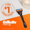 Набор косметики Gillette Fusion5 Станок для бритья мужской (бритва) с 1 сменным картриджем + Гель для бритья 200 мл (8700216534048) - Image 8