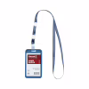 Бейдж Axent чехол SoftTouch матовый, 54х85мм, дымчато синий (4550V-02-A) - Image 6
