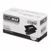 Дырокол Buromax пластиковый, до 12 листов, 110 х 82 х 65 мм, черный (BM.4018-01) - Image 3