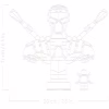 Конструктор LEGO Super Heroes Бюст Железного Человека-Паука (76326) - Image 7