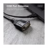 Кабель для передачі даних USB 2.0 AM to COM 1.8m DB9 RS232 FT232RNL black Digitus (DA-70172) - Image 7