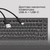 Клавиатура Ajazz AK820 Red Switch USB-C UA Black (AK820-R-B) - Image 7