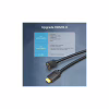 Кабель мультимедійний HDMI M to HDMI M 1.5m V2.0 4K60Hz 90° corner PVC black Vention (AARBG) - Image 5