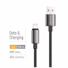 Дата кабель USB 2.0 AM to Lightning 1.0m 3A zinc alloy braided black ColorWay (CW-CBUL098-BK) - Image 4