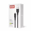Дата кабель USB 2.0 AM to Micro 5P 1.0m 3A textured PVC black ColorWay (CW-CBUM094-BK) - Image 5