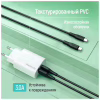 Дата кабель USB 2.0 AM to Micro 5P 1.0m 3A textured PVC black ColorWay (CW-CBUM094-BK) - Image 8