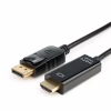 Кабель мультимедийный DisplayPort M to HDMI M 5.0m 8K/4K black Atcom (50100) - Image 2