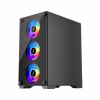 Корпус для ПК 1stPlayer X2-M-BK-4F1-PS-600FK-EU - Image 3
