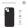 Чехол для мобильного телефона Armorstandart Matte Slim Fit Apple iPhone 15 Camera cover Black (ARM68245) - Image 3