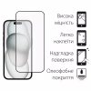 Стекло защитное Dengos Full Glue iPhone 15 Pro Max (black) (TGFG-321) - Image 2