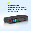 Батарея універсальна Canyon 20000mAh OnPower 230 TFT PD/130W Dark Grey (CNS-CPB230DG) - Image 7