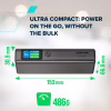 Батарея універсальна Canyon 20000mAh OnPower 230 TFT PD/130W Dark Grey (CNS-CPB230DG) - Image 8
