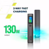 Батарея універсальна Canyon 20000mAh OnPower 230 TFT PD/130W Dark Grey (CNS-CPB230DG) - Image 11