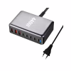 Зарядное устройство XoKo 2xUSB-С PD100W + 3xUSB-С PD65W + 3xUSB QC18W 440W GaN (QC-400) - Image 2