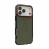 Чохол до мобільного телефона UAG iPhone 17 Pro Max Civilian MagSafe Olive/Orange (114546117297) - Image 4