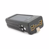 Батарея універсальна Linkage 30000mAh, Solar, 22.5W, cables Туре-С+Lighting, Black (LKP-46) - Image 2