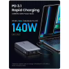 Батарея універсальна Ugreen 25000 mAh 145W Fast Charging Space Gray (U_90597A) - Image 6
