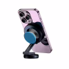 Универсальный автодержатель Canyon Magnetic phone holder OnGrip 10 aluminum Black (CNS-CCHM10) - Image 6