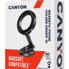 Универсальный автодержатель Canyon Magnetic phone holder OnGrip 10 aluminum Black (CNS-CCHM10) - Image 7