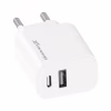 Зарядное устройство Grand-X 1xUSB-C + 1xUSB 21W OCP white (CH-21W) - Image 4