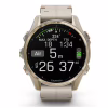 Смарт-часы Garmin fenix 8 43mm, AMOLED, Saph, SftGldSS/FogGryLeatherBnd, Excl, GPS (010-02903-40) - Image 8