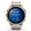 Смарт-часы Garmin fenix 8 43mm, AMOLED, Saph, SftGldSS/FogGryLeatherBnd, Excl, GPS (010-02903-40) - Image 9