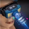Налобный фонарь Rablex RB955, жёлтый+белый+красный, T6+6хCOB, Zoom, Sensor, аккум, Type-C - Image 10