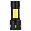 Ручной фонарь BL-627-TG+COB, Li-Ion аккумулятор, индикация заряда, ЗУ Type-C, zoom - Image 2
