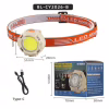 Налобный фонарь CY-2026-B-COB, 2LED красный, 2LED синий, Li-Ion аккумулятор, ЗУ Type-C - Image 3