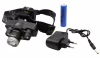 Налобний ліхтар RB129, TD-812-T6, 1х18650 Акк., T6+2хXPE+COB, Zoom, MicroUSB ЗУ - Image 4