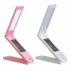 Настольная LED-лампа аккумуляторная 18 LED, часы, дата, температура, Micro-USB - Image 5