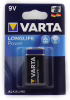 Батарейка Varta Longlife Крона 6F22 / 9V / Лужна - Image 2